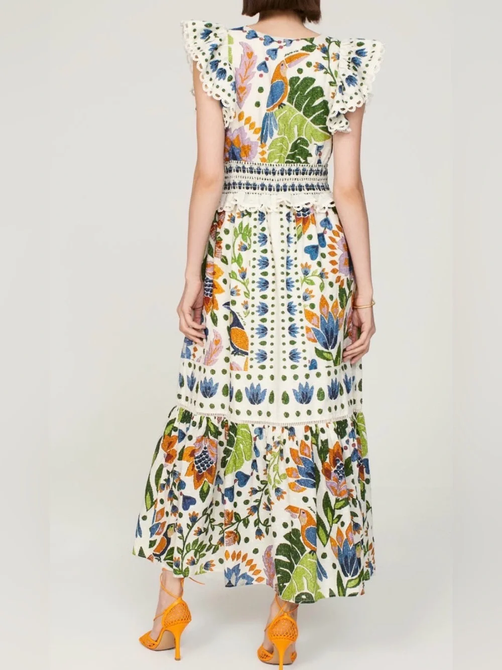 Farm Rio • Summer Garden Maxi Dress - Picture 3 of 16